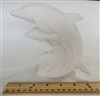 Bisque Dolphin Pair (Unpainted, ready for glaze)