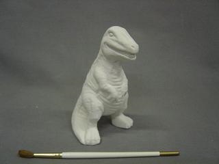 Bisque T-Rex Dino (Unpainted, ready for glaze)