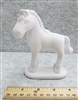 Bisque Party Horse (Unpainted, ready for glaze)