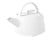 Bisque Antique Asian Teapot (Unpainted, ready for glaze)