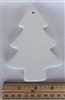 Bisque Tree Ornament (Unpainted, ready for glaze)