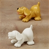 Bisque Dog Party Animal (Unpainted, ready for glaze)