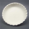 Bisque Pie Server Plate (Unpainted, ready for glaze)