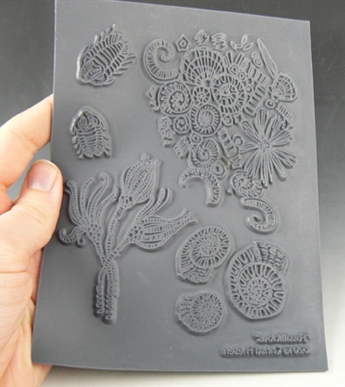 Christi Friesen Fossillicious Texture Stamp Sheet