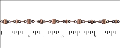 Antiqued Copper Medina Chain 1ft
