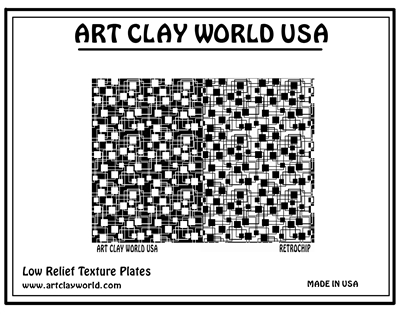 Retrochip Low Relief Texture Plate