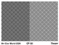 Thwapp Low Relief Texture Plate 5.5" x 4.25"