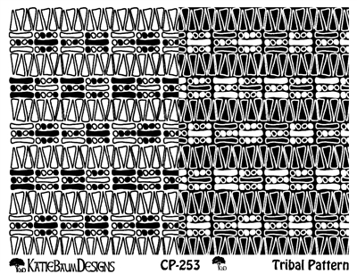 Tribal Pattern by Katie Baum LRTP