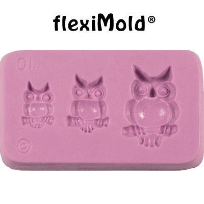 Front Profile Owl flexiMold&reg
