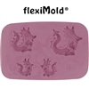Dragon Mold flexiMold&reg 3 Sizes