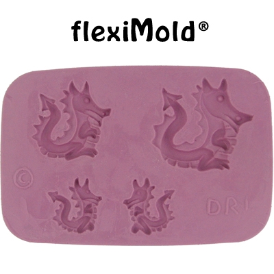 Dragon Mold flexiMold&reg 3 Sizes