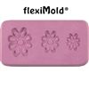 Daisies with Joining Holes flexiMold&reg