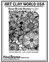 flexiStamp Shona Brooks Happy Blossom