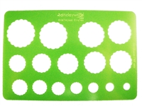 flexiShapes Scalloped Circles