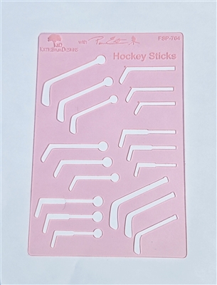 Hockey Sticks Template by Pam East