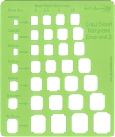 flexiShape Emerald 2 Clay Bezel Template