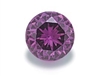 Purple Round Cut CZ 2mm