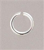 Sterling Silver Round Jump Ring - Large (10pc)