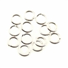 Silver Plated Jump Rings, 3mmID, 20 gauge, 100pc