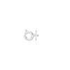 Silver-Plated Spring Ring 10pc