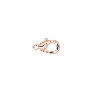 Copper 12mm Lobster Clasp 5pc