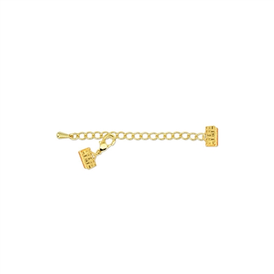 Artistic Wire Mesh Clasps 10mm Gold 2 Sets
