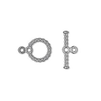 Gunmetal 10mm Spiral Clasp 2pc