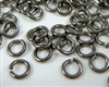 Gunmetal 4mmID 18gg Jump Rings 100pc