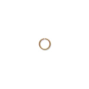 Gold Filled 6mm Jump Rings 5pc