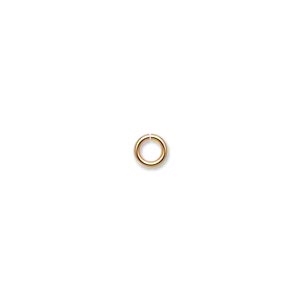 Gold Filled 5mm Jump Rings 4pc