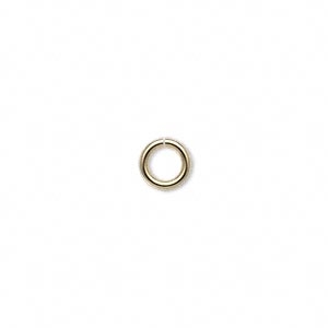Gold Filled 7mm Jump Rings 4pc