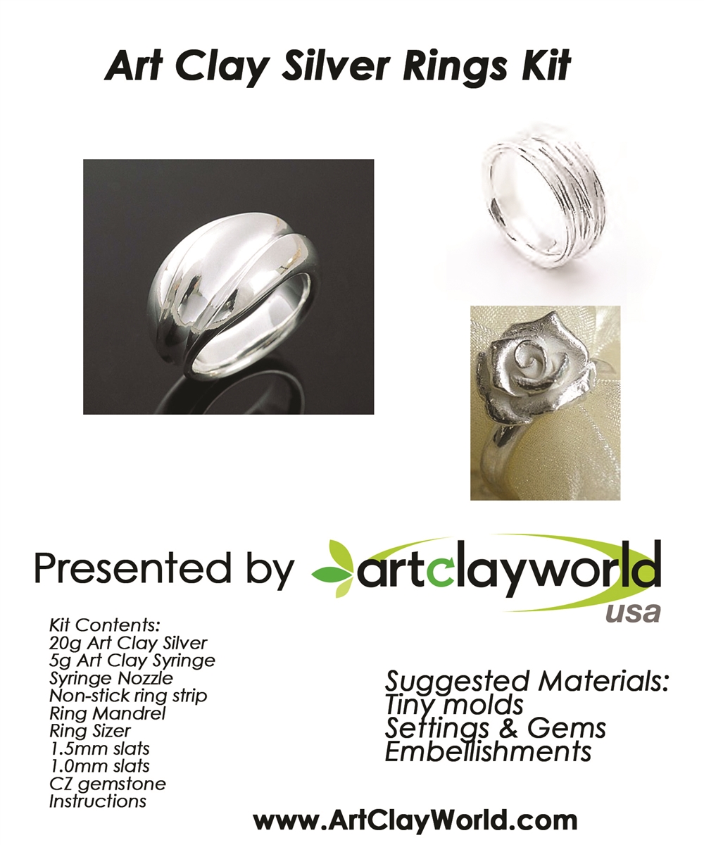 Art Clay Silver Rings Kit