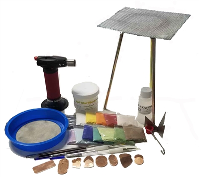 Complete Enameling on Copper Kit