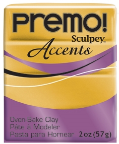 Premo Sculpey Accents - 18k Gold