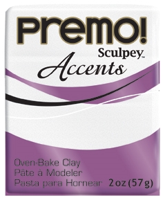 Premo Sculpey Accents - Frost White Glitter