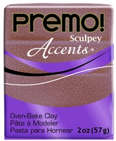 Premo Sculpey Accents Rose Gold Glitter