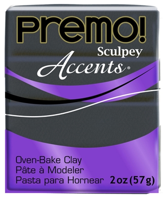 Premo Sculpey Accents Graphite Pearl 2oz