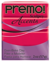 Premo Sculpey Flourescent Pink