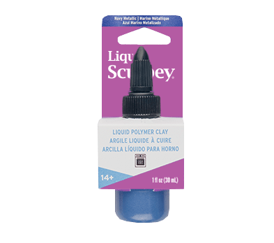 Liquid Sculpey Navy Metallic 1oz