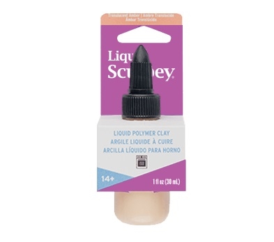 Liquid Sculpey Translucent Amber 1oz