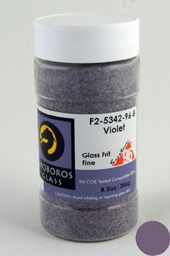 System 96 Violet Transparent Frit - Fine