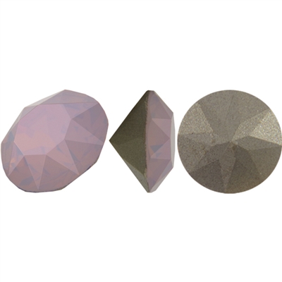 Swarovski Light Smoked Topaz, 2mm round, 24 pc