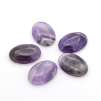 Amethyst cabochon (10x14mm) (1pc)