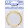 Gold Plated Flat Bracelet Memory Wire