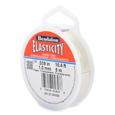Elasticity Cord Clear 1mm  5M