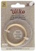 Gold Color Round Wire 24gg 12m