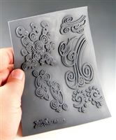 Christi Friesen Swirlys Texture Stamp Sheet