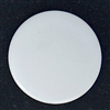 Round Porcelain Cabochon - 18mm - glazed on front only