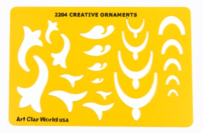 Designer Template -Creative Ornaments (5.5"X8")