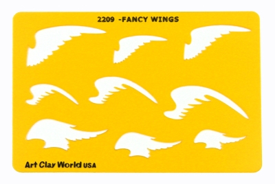Designer Template- Fancy Wings (5.5"X8")